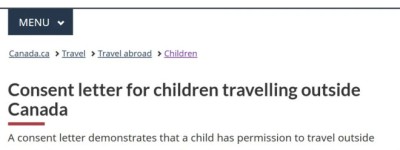 加拿大边境局重磅提醒：事关19岁以下青少年！