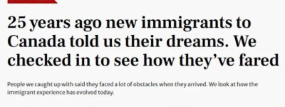 回看25年移民人生：加拿大真的是“机会之国”吗？听他们怎么说