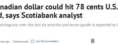 感谢特朗普！加元汇率要大涨！年底或飙升至78美分！