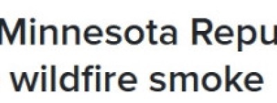 美国共和党议员”兴师问罪”：加拿大野火浓烟熏到我们了！