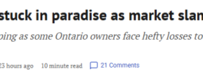 爆冷！安省湖景房屋主苦撑18个月，被迫降价$40万才脱手