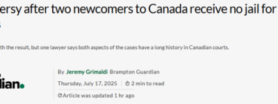 定罪却不坐牢？大多伦多2名印度新移民性犯罪案判决引爆舆论
