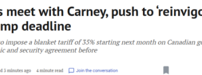 美国参议员当面”指点”卡尼: 永久取消数字服务税! 限制软木出口!