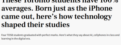6科满分100! 多伦多高中毕业生”状元榜”公布: 华人学霸占一半