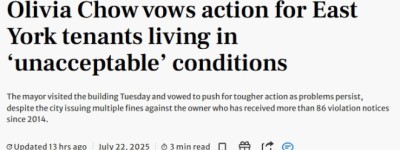 老鼠横行、漏水发霉！多伦多公寓惨不忍睹，邹至蕙亲访怒斥房东