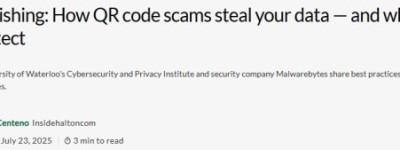 别乱扫！加拿大惊现二维码钓鱼骗局！街边停车场、奢侈品包里…