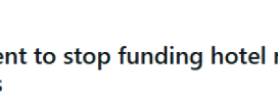 加拿大移民部宣布: 停止资助! 所有难民搬出酒店! 网友欢呼!