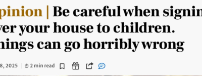 加拿大母亲花$90万全款买房过户儿子名下！反被扫地出门