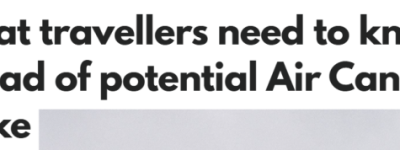 加航1万名空乘最早8月16日罢工！已订票旅客怎么办？