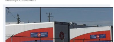 邮政工人否决资方条件! 加拿大邮政日亏一千万彻底崩盘?