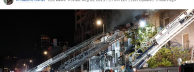 蒙特利尔着大火！刘一手对面楼烧成火球，一周内第2次五级