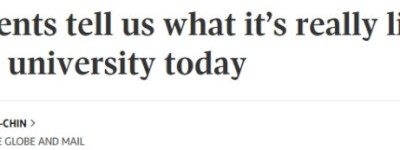 父母会给错建议！加拿大华裔大学生自曝孤独 压力 人人都在硬撑