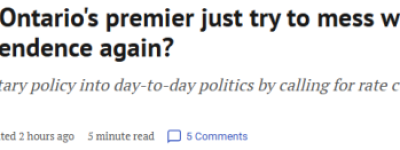 福特公开”逼宫”加拿大央行：立刻降息！被批“复刻特朗普”