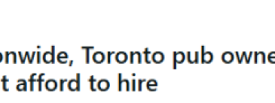 多伦多网红餐馆遭”求职轰炸”: 没在招人, 竟收到250封简历!