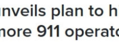 多伦多911平均等待28秒！邹至蕙宣布增聘数百名警察和接线员