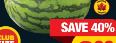 本周特价：牛奶$4.88 猪肋排$2 西蓝花$0.88 大西瓜$2.99