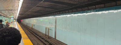 网友爆料：在多伦多地铁站眼睁睁看着流浪汉走下去卧轨……