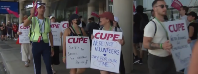 罢工今天继续！全国工会支持！加航计划周一晚间恢复航班或成空