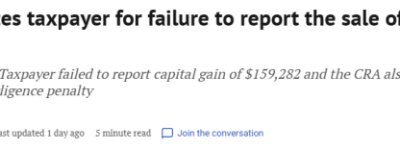 多伦多Yonge街”炒房大户”卖房翻车: 漏做一件事被CRA狠罚$2.1万