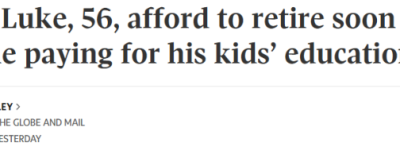 多伦多中产夫妻年入11.7万靠节俭提前退休! 还能留890万给孩子
