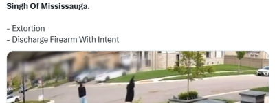 大多伦多两名印度男子朝民宅开枪! 网友狂喷: 怎么都叫”辛格”!