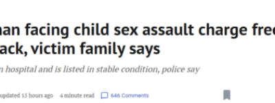 “化学阉割+死刑”! 安省25岁男子暴力强奸3岁女童! 今年刚被释放!