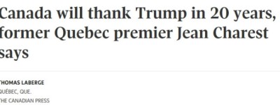 前省长：特朗普把加拿大打醒了，20年后我们都会感谢他