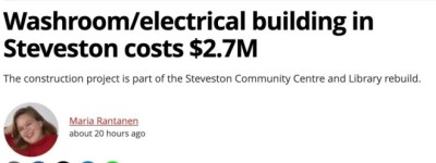 277万建厕所！列治文政府的烧钱艺术！这是要装金马桶吗？