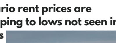 领跌全国! 多伦多公寓租金暴跌12.5%创新低! 房东亏惨了