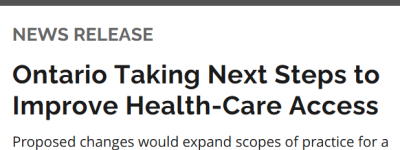 安省计划”全面放权”: 药剂师可开14种新药! 验光师能做手术