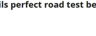 安省少女开特斯拉路考，因没踩刹车当场挂科！