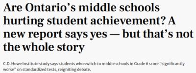 安省小学报告出炉: 公校垫底! 初中差得离谱, 专家建议关闭!