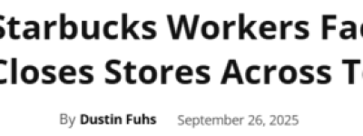 大撤退！星巴克宣布本月底狂关500家门店！多伦多名单公布