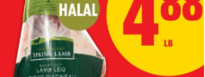 本周特价: 羊腿$4.88 猪肋排$2 30颗大鸡蛋$7.99 茉莉香米$12.88