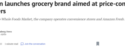 亚马逊”白菜价”自有品牌上线: 1000+杂货低于$5! 加拿大也在发力