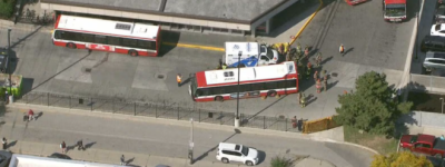 突发悲剧：一名女子在Royal York地铁站被TTC公交车压住后死亡