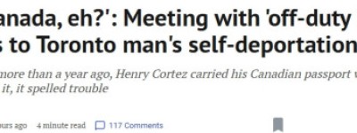 你是加拿大人？男子宠物店买猫粮被休班ICE盯上，被迫自愿遣返