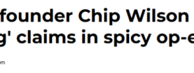 加拿大品牌Lululemon遭自家创始人痛批: 一落千丈 灵魂尽失