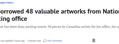 卡尼竟然好这一口? 成为总理后, 跟国家美术馆借了48件珍贵艺术品