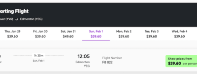 超便宜！从温哥华直飞这四个城市的机票低于$60