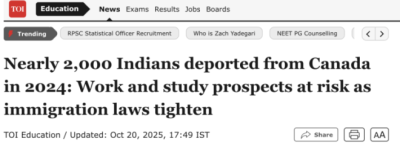 加拿大移民新规：这些申请直接退回