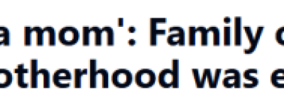 多伦多29岁4娃妈妈遭前男友枪杀! 父亲哀痛: 早知道不让她出门了!