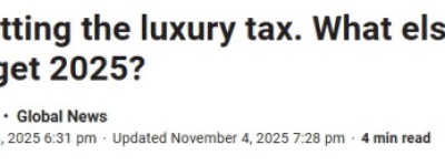 卡尼政府预算大转弯！取消富人税，企业税”超级下调”低过美国！