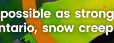 突发! 多伦多瞬间入冬: 80km/h强风+雷雨, 第一场大雪马上杀到!