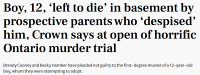 安省男孩虐杀案新进展: 儿童保护机构CAS有问题!