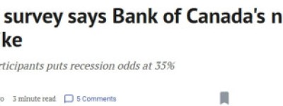 加拿大衰退风险升高！市场预期央行或在27年加息，加元明年要涨