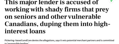 加拿大上百名老人签个字竟变贷款？背后黑手还是正规公司！