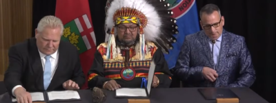 福特将为安省创造7万个新工作岗位：与原住民签署修路协议