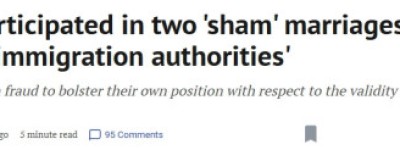 安省男子承认多次”假结婚”帮印度女子移民，如今却翻车！