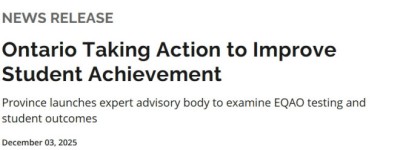 一半数学不及格！EQAO成绩再爆雷，安省宣布重大教育改革